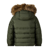 Moncler Byron Faux Fur Jacket Junior