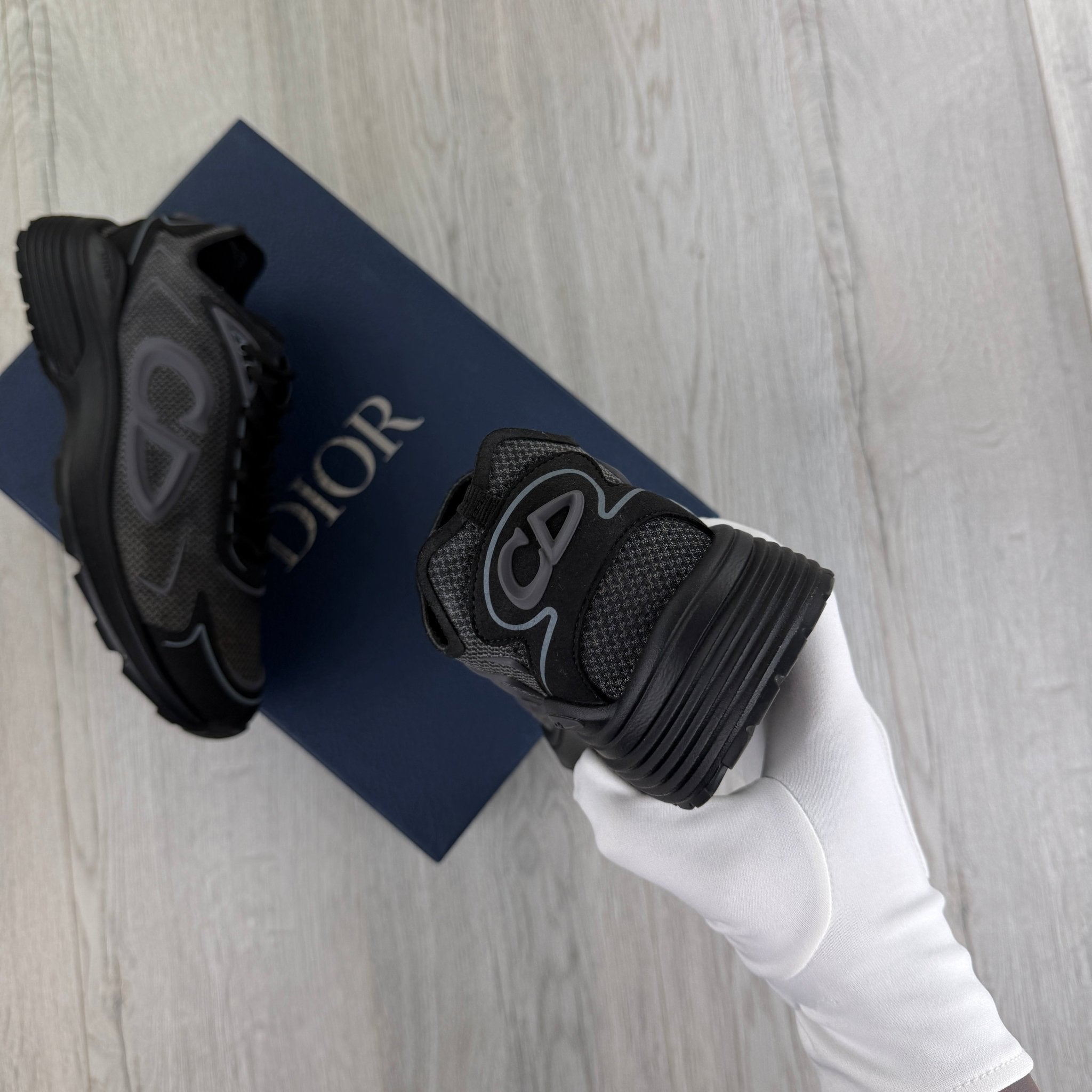 Dior B30 Countdown Tech Black Trainers - 42 (Fit Uk 8) - Morely TrendsDior Type here:)