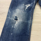Dsquared2 Men’s Blue Distressed Cool Guy Jeans - 50 (Uk 33)