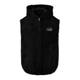 Gucci Reversible Suede And Shearling Logo Gilet