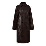 Bottega Veneta Leather Coat