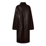 Bottega Veneta Leather Coat