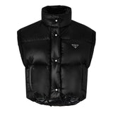 Prada Nylon Padded Jacket With Removable Sleeves