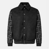 Fendi Felt Blouson Jacket