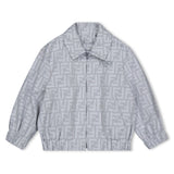 Fendi All-Over Logo Jacket Juniors