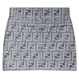 Fendi Ao Metallic Skirt Junior