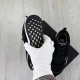 Chanel Men’s Black Low Suede Runners - Uk 7