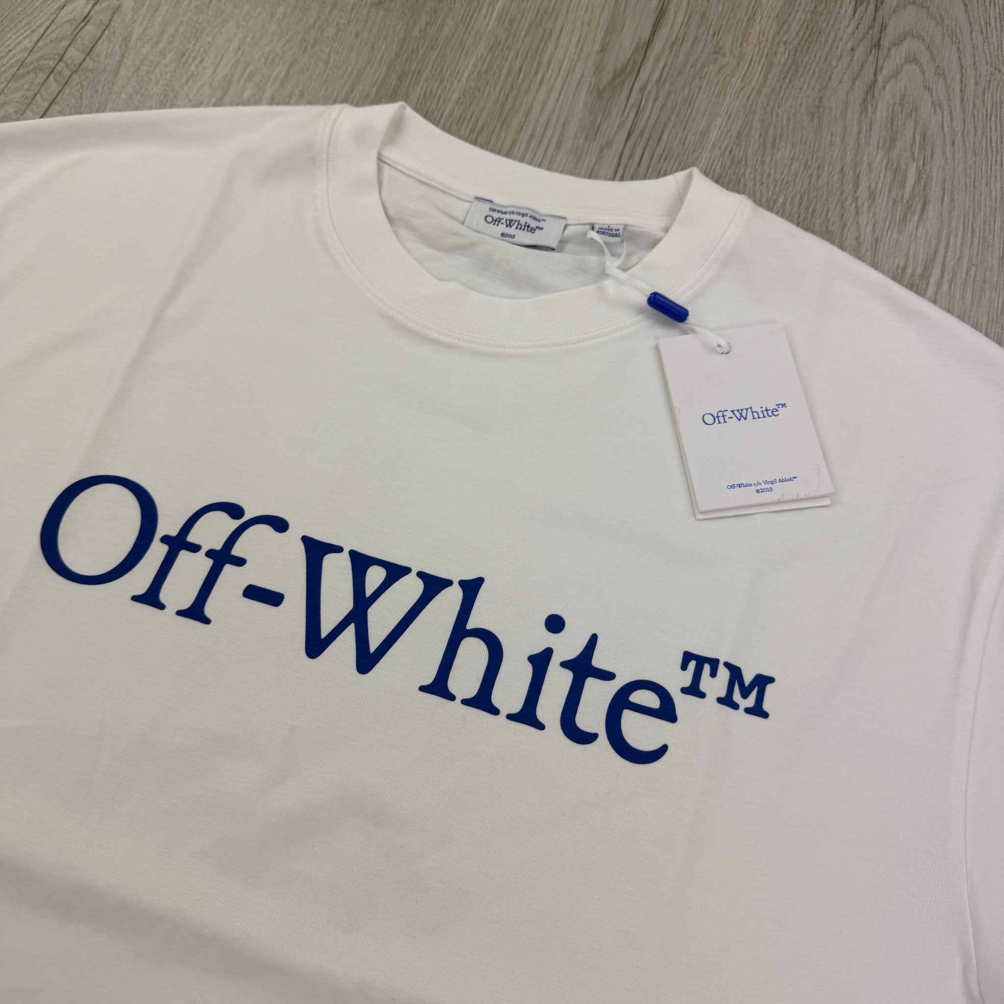 Off White Men’s White T-shirt - Large Oversized - Morely TrendsOff white Type here:)