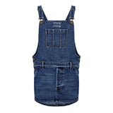 Miu Miu Denim Bib Mini Dress