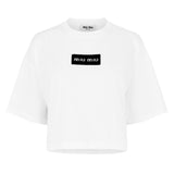 Miu Miu Sequin Logo T-Shirt