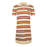 Miu Miu Stripe Cotton Polo Dress