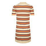 Miu Miu Stripe Cotton Polo Dress