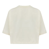 Bottega Veneta Jersey Cropped T-Shirt With V Pocket