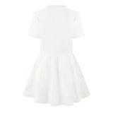 Moncler Fit & Flare Mini Dress