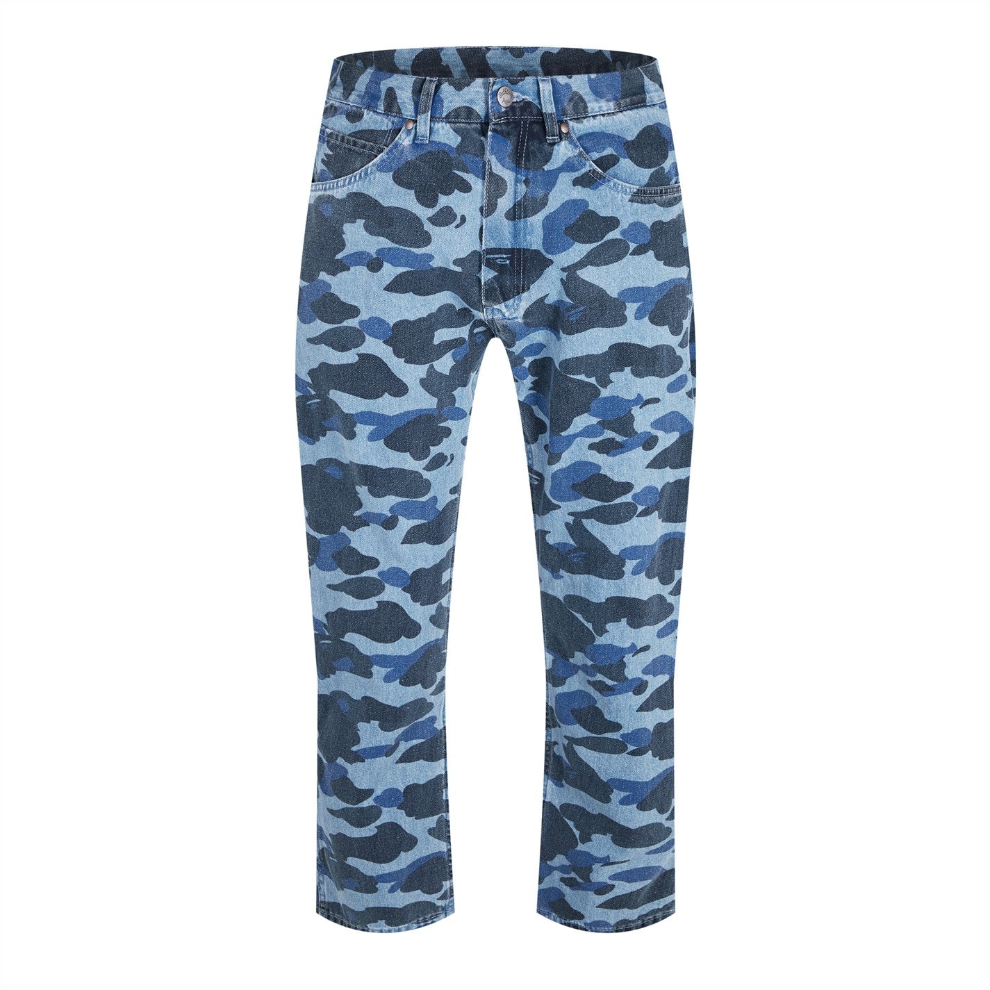 A Bathing Ape Camo Slim Jeans