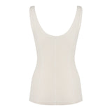 Bottega Veneta Compact Cotton Rib Jersey Tank Top