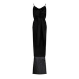 Prada Nylon Crepe Maxi Dress