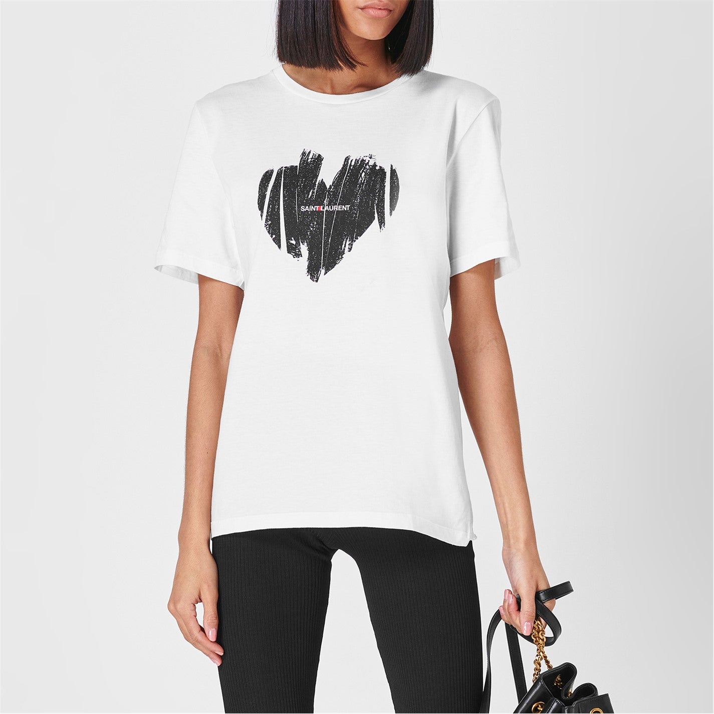 Saint Laurent Heart T-Shirt