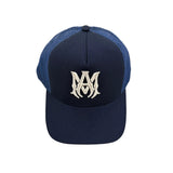 Amiri Men’s Blue Baseball Cap White Embroidered Logo