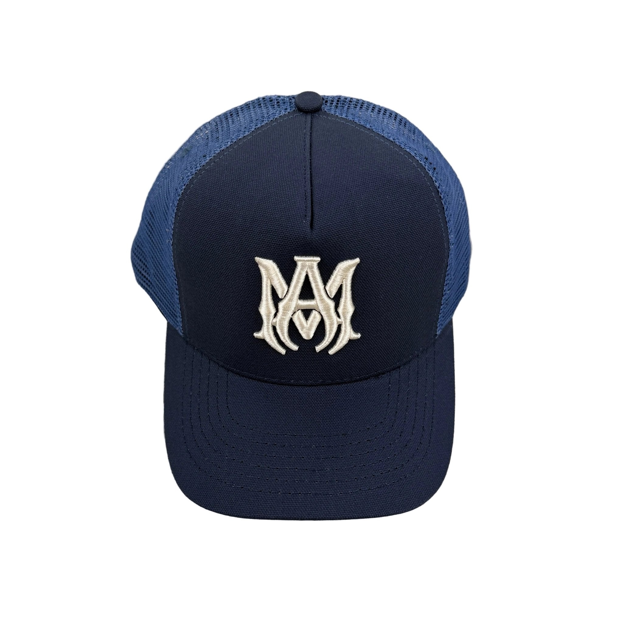 Amiri Men’s Blue Baseball Cap White Embroidered Logo - Morely TrendsAmiri Type here:)