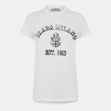 Prada Printed Jersey Logo T-Shirt
