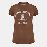 Prada Printed Jersey Logo T-Shirt