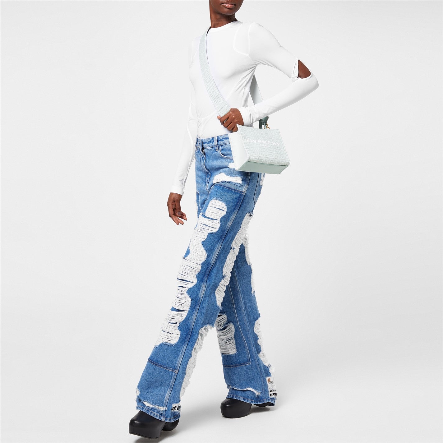 Givenchy Wide Leg Jeans