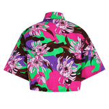 Moncler Floral Cropped Shirt