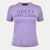 Gucci Logo Metallic T-Shirt