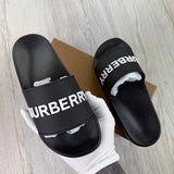 Burberry Logo Men’s Black Sliders
