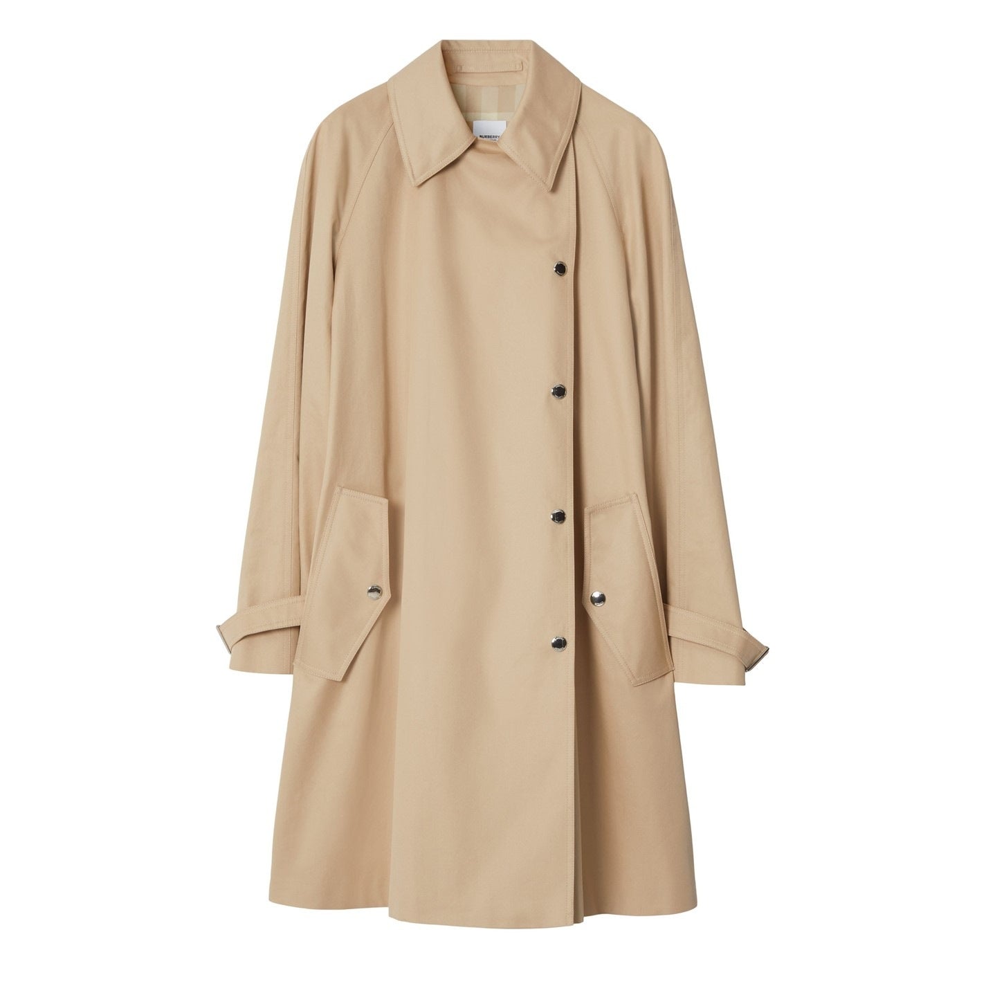 Burberry Cotton Gabardine Trench Coat