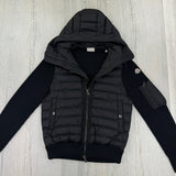 Moncler Men’s Black Maglia Tricot Cardigan - XL Slim
