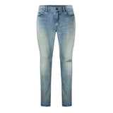 Saint Laurent Distressed Skinny Jeans