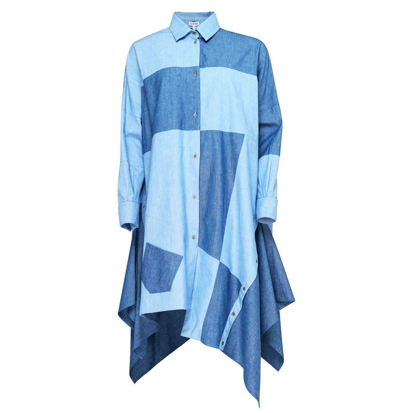 Loewe Patchwork Shirt Dress