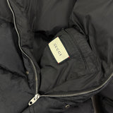 Gucci Men’s GG Jacquard Nylon Padded Down Jacket - Size 50 (L/XL)