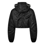 Moncler X Willow Smith Malek Hooded Short Down Jacket