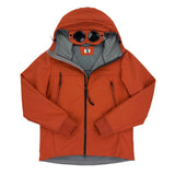 Cp Company Men’s Orange Zip Up Goggled Soft Shell Jacket - 52 - Morely TrendsCP Company Type here:)