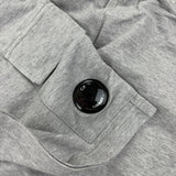 Cp Company Men’s Grey Shorts & Black T-shirt Set