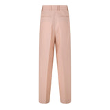 Gucci Wool Jacquard Straight Leg Trousers