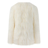 Saint Laurent Faux Fur Short Coat