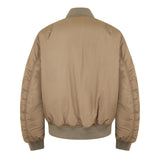 Miu Miu Logo Patch Bomber Jacket