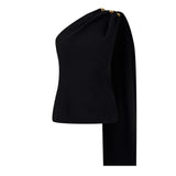 Bottega Veneta BV One Shoulder Top