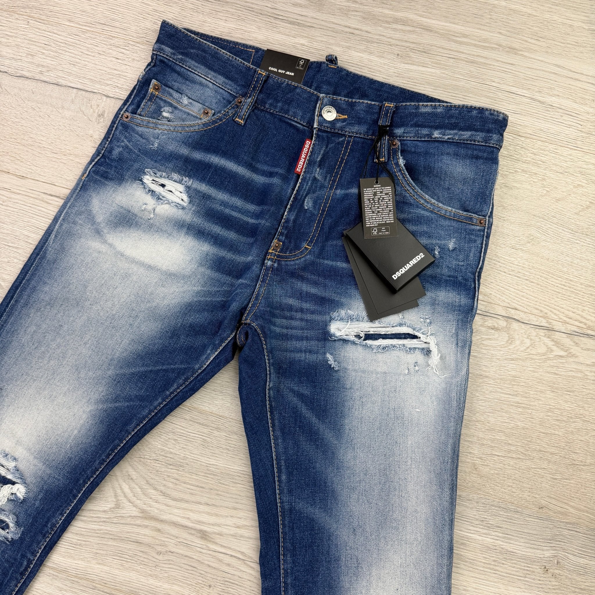 Dsquared2 Men’s Denim Distressed Cool Guy Jeans - 46 (Uk 30) - Morely TrendsDsquared2 Type here:)