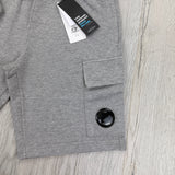 Cp Company Men’s Grey T-shirt & Shorts Set