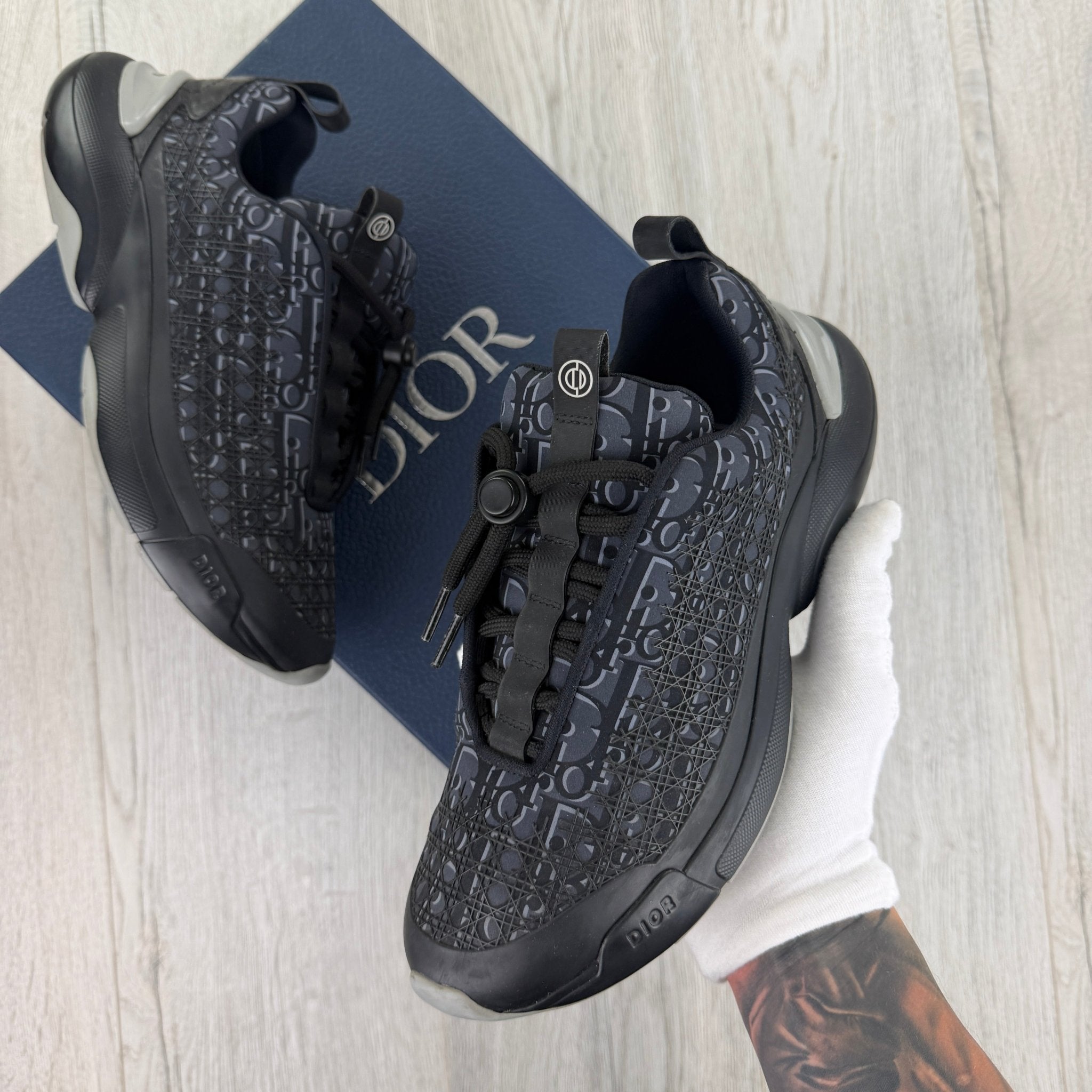 Dior B24 Men’s Black Trainers - Uk 7 - Morely TrendsDior Type here:)
