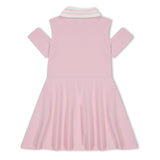 Fendi Logo Cut-Out Polo Dress Juniors