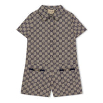 Gucci Gg Canvas Playsuit Juniors - Morely TrendsGucci Type here:)