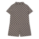 Gucci Gg Canvas Playsuit Juniors - Morely TrendsGucci Type here:)
