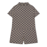 Gucci Gg Canvas Playsuit Juniors - Morely TrendsGucci Type here:)