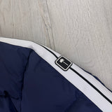 Palm Angels Men’s Navy Track Down Puffer Jacket - Small